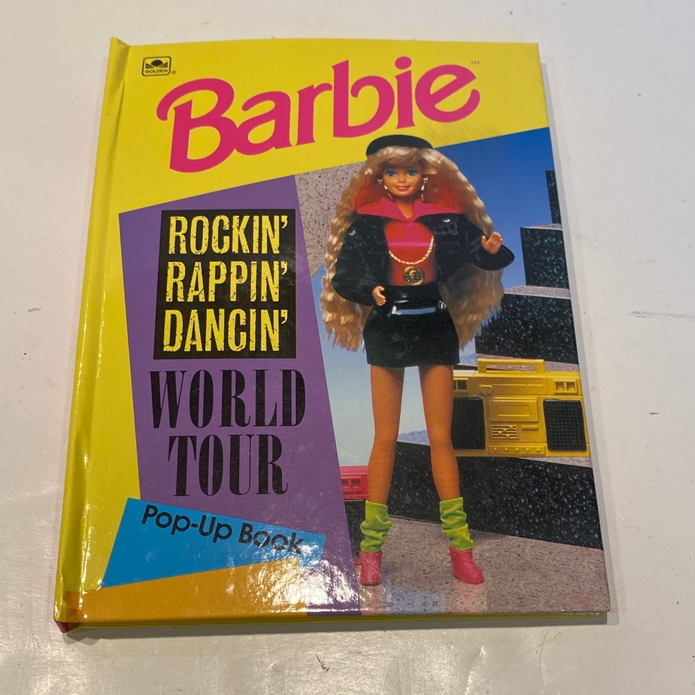 “Barbie Rockin’ Rappin’ Dancin’ World Tour Pop-up Book
